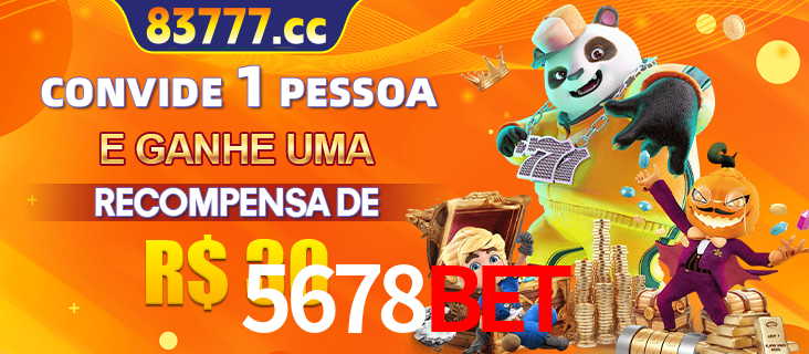 Banner institucional da 5678BET sobre parceria de marcas e criação de uma marca de excelência, apresentando os mascotes de jogos populares como o Fortune Tiger.