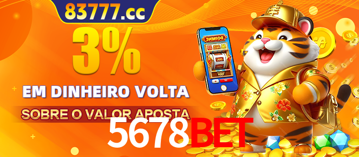 Promoção para baixar e instalar o aplicativo do cassino 5678BET. O banner oferece uma recompensa de R1aR1aR8, com a imagem de uma cobra sobre moedas de ouro.