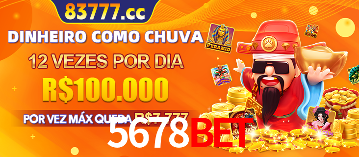 Banner do programa de recompensas Recomende para amigos do 5678BET, detalhando os bônus por convidar amigos, com prêmios que chegam a R$288.888.